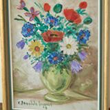 Floral still life by Carin Brandels Engqvist