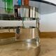 Smoked glass and chrome coffee table - Knut Hesterberg