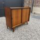 Commode vintage pieds compas