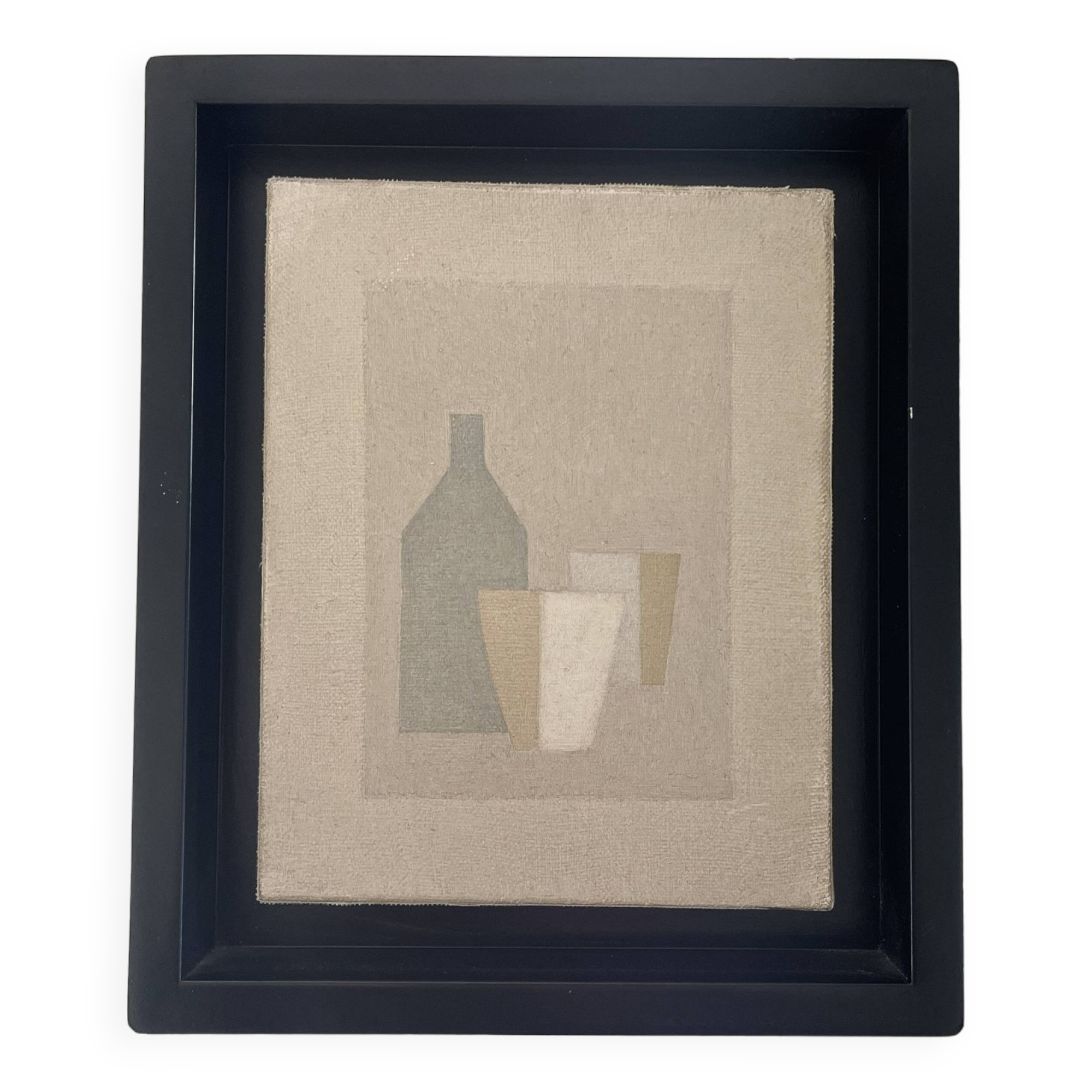 Oil on Canvas Still Life 3 objects