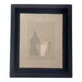 Oil on Canvas Still Life 3 objects