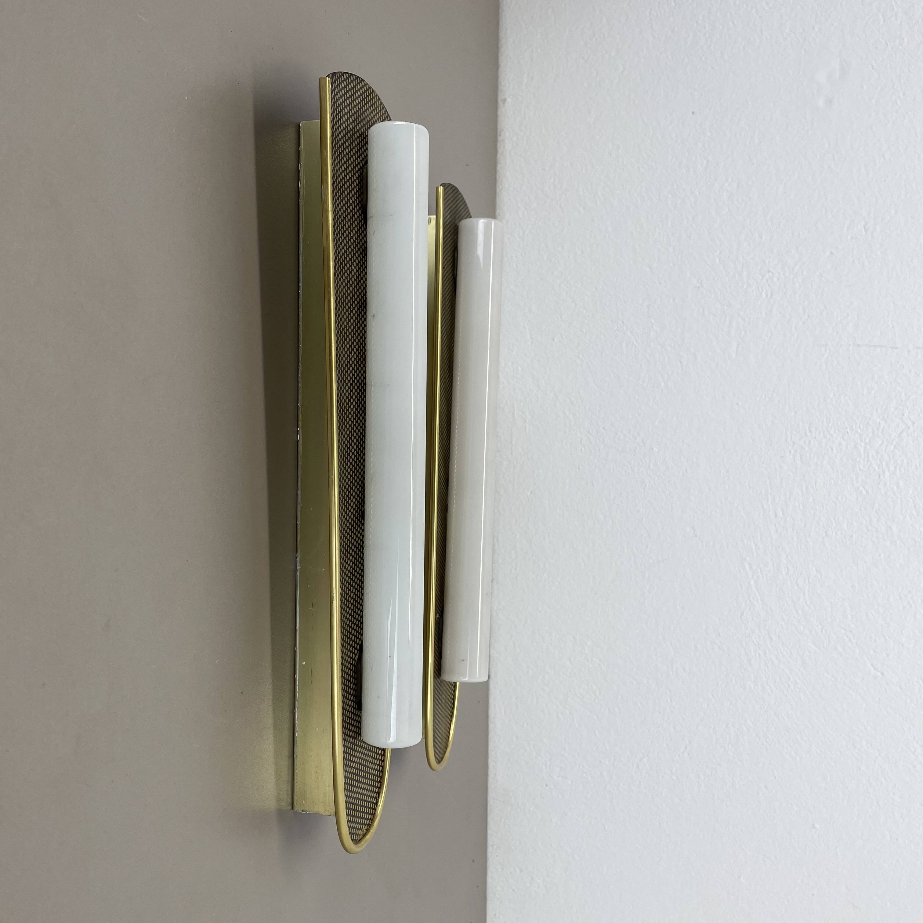 Set of 2 Large 37 cm Honeycomb Theatre Wall Light Elements, Germany, 1950s