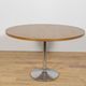 Mid-Century Oak Modern Round Dining Table, Denmark, 1970s