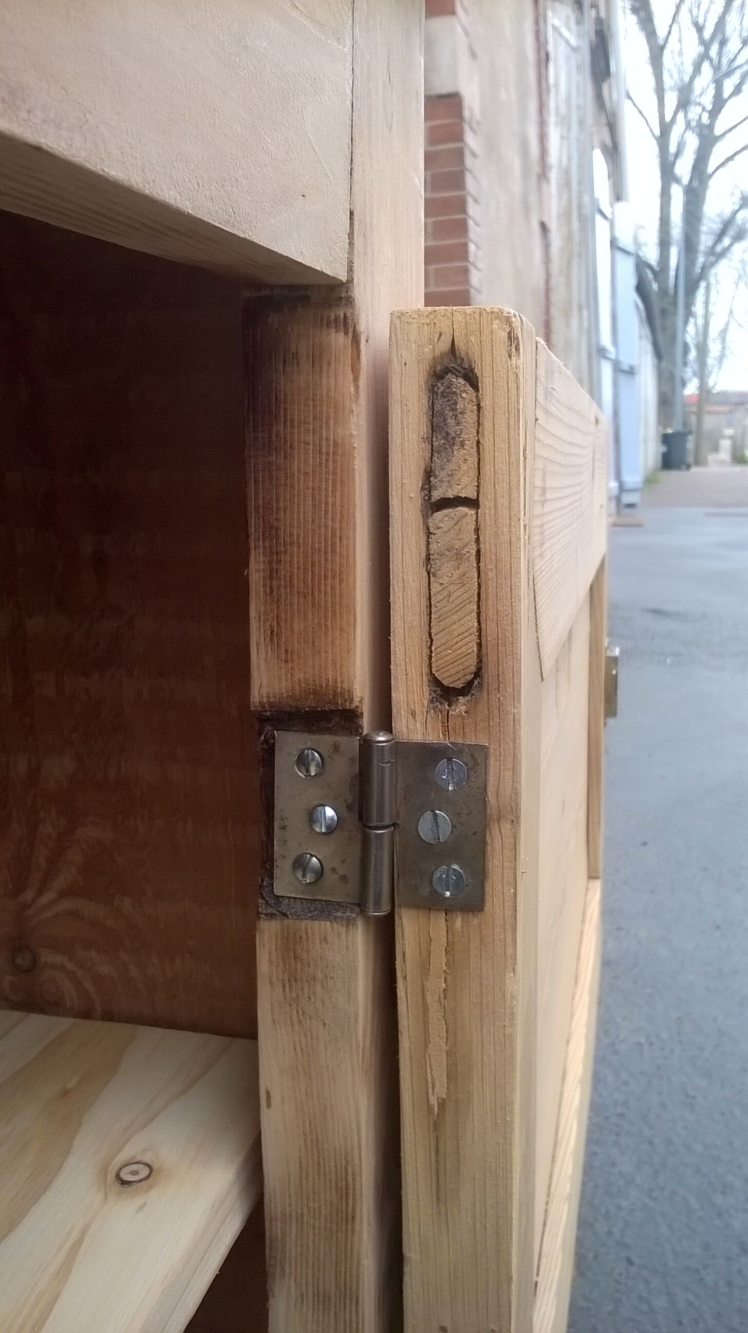 Fir country sideboard