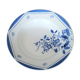 Vintage round half-porcelain dish