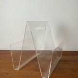 Vintage 70s newspaper rack