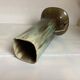 Large flamed ceramic vase Art Nouveau