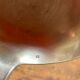 Old art deco ladle in silver metal Dixi