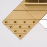 Ensemble modulaire vintage italien en bois circa 1970