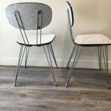 Set of 2 Formica chairs