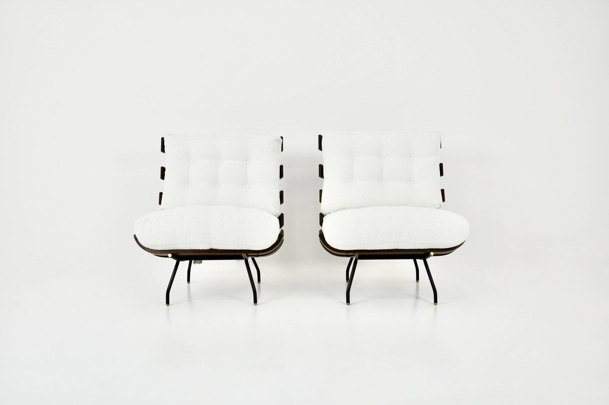 Costela armchairs by Martin Eisler and Carlo Hauner for Forma, 1950s