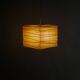 Vintage Mid Century "35X" Paper Ceiling Pendant Lamp by Isamu Noguchi 1970s
