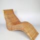 Karlskrona rattan lounge chair by Karl Malmvall for Ikea