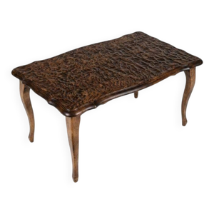 Table basse sculpturale