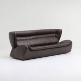 three-seat sofa model Pasha, manufactured in the 1970s by Durlet, Belgium.