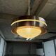 Suspension Raak Amsterdam anodised aluminium and vintage crystal from the 1960s.