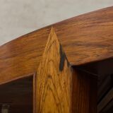 Rosewood extendable dining table by Severin Hansen for Haslev Møbelsnedkeri, 1960s