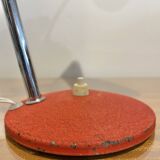 Vintage grained metal desk lamp