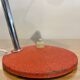 Vintage grained metal desk lamp