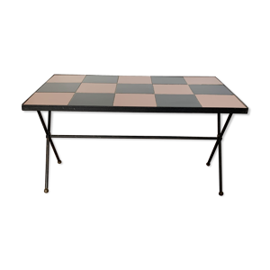 Table basse damier