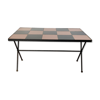 Table basse damier