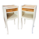 Paire de Tables de Chevet Style Louis XV Shabby Chic
