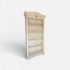 Solid Wood Notary Library - H220cm