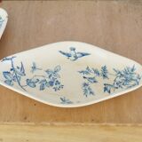 Set of two raviers or old iron soap dish