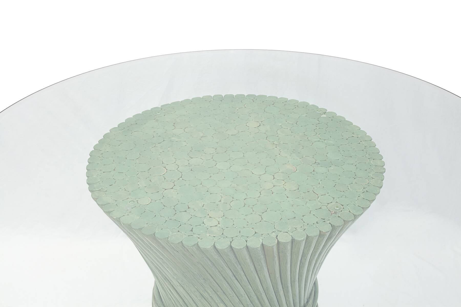 Rattan lounge by Maugrion, 1980