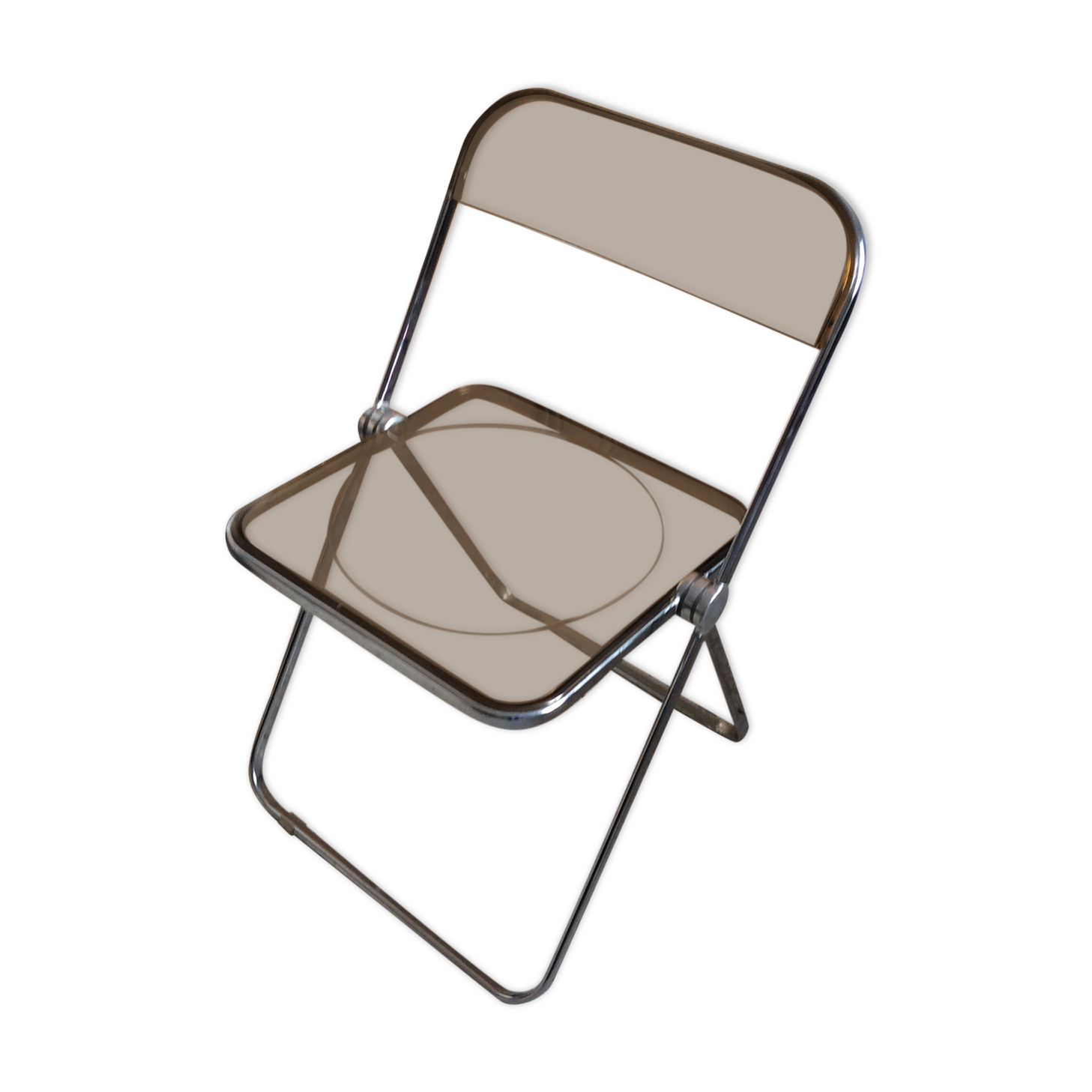 Folded chair by Giancardo Piretti for Castelli