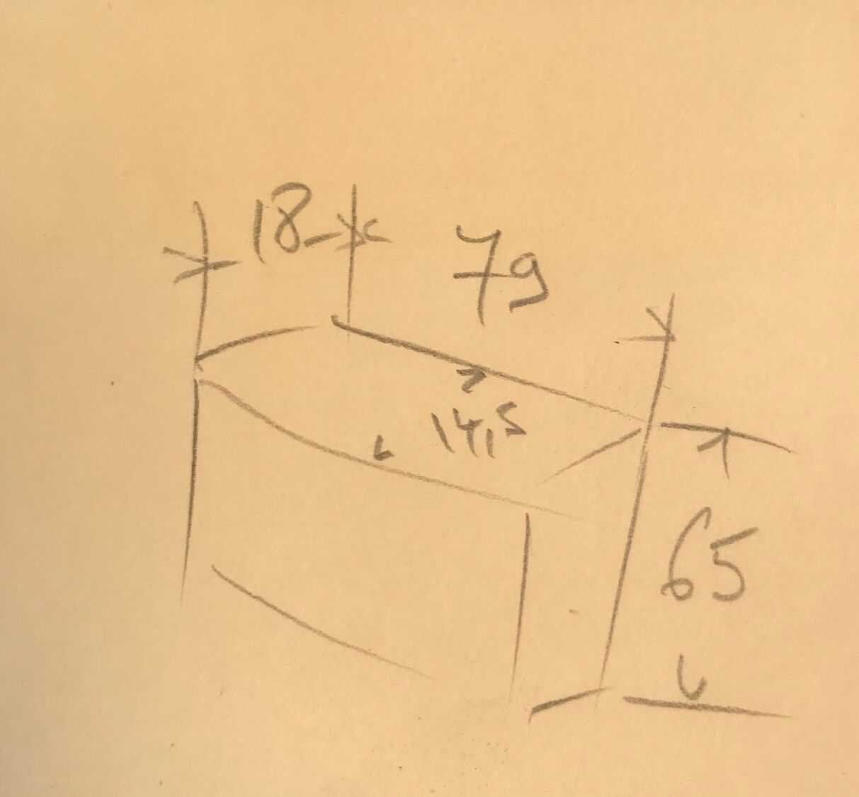 Mahogany storage cabinet