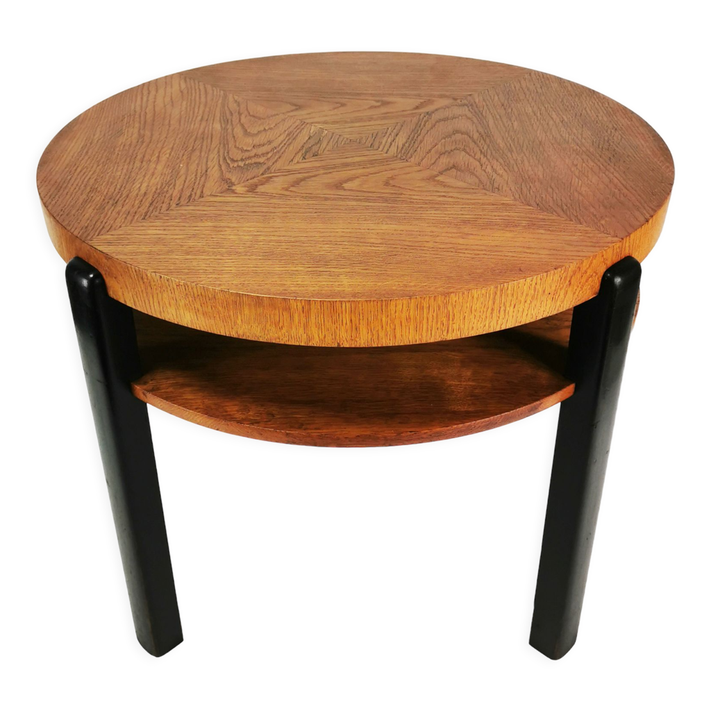 Table basse ronde Art Déco, Danemark, années 1930 | Selency