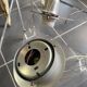 Suspension light aluminium style Foscarini vintage space age vintage 1980