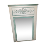 Woodwork trumeau mirror - 105x148cm