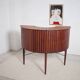 Sika Møbler vintage Bar mit 4 Barhocker aus Teak