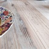 Farmhouse table in solid oak and pine, raw, washed, 212x93