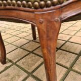 Pair of armchairs Louis XV period, stamped Baudin