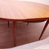 Round Teak dining table