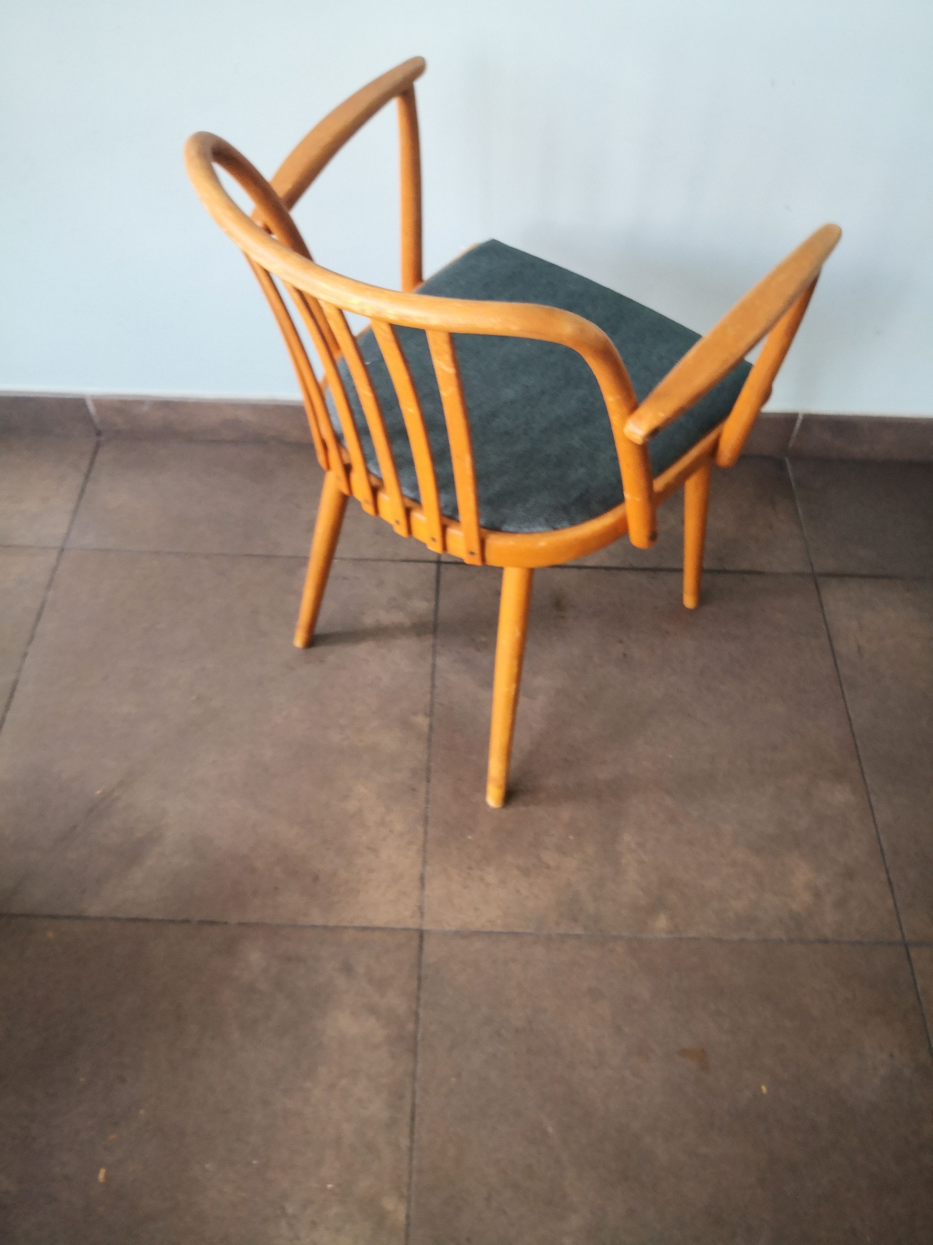 Pair of Scandinavian style armchairs, Antonin Suman, for TON, Czech Meal, 70s