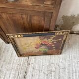 Oil painting flowers 1900