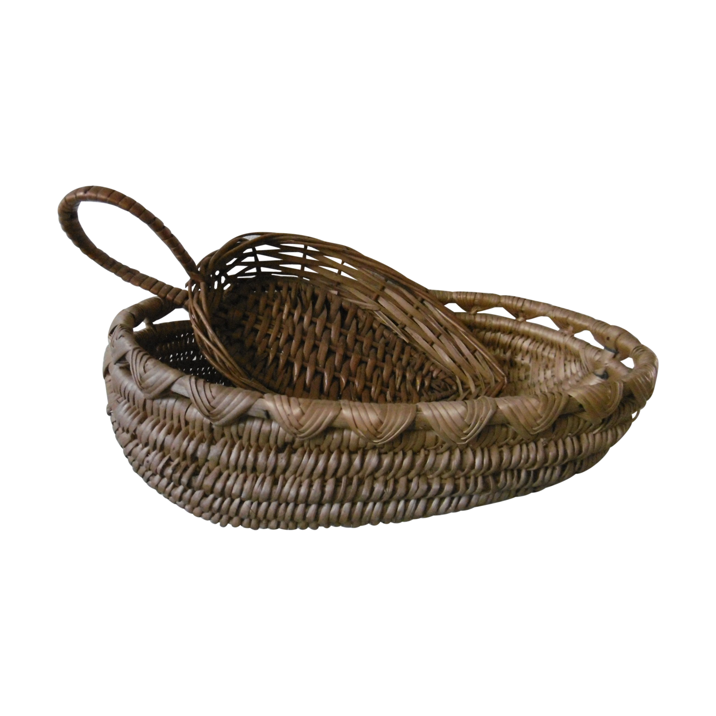 Vintage artisanal baskets