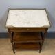 Small mahogany side table in Louis XVI style.