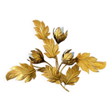 Metal wall lamp by Hans Kögl 1970