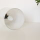 Suspension tube in white opaline, 60s