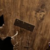 18th Century Rococo Venetian Polychrome and Mecca Lacquered Wooden Wall Sconces with Iron Arms, Set of 2