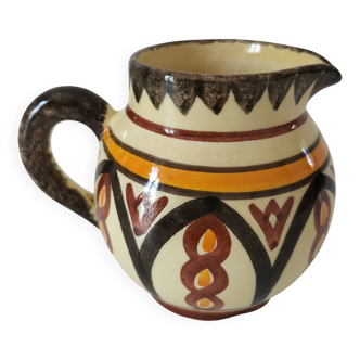 Small vintage HB Quimper pitcher