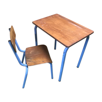 Schoolboy desk and chair