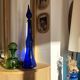 Bouteille, carafe italienne Empoli bleue