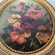 Pair of flower paintings Émile Wilkin