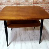 Renovated coffee table with two tops from the 70s